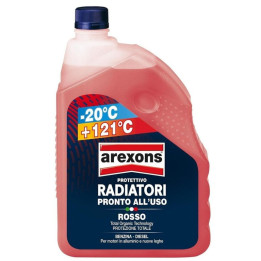 Chladicí kapalina AREXONS Protettivo Radiatori Rosso -20°C +121°C, 2l
