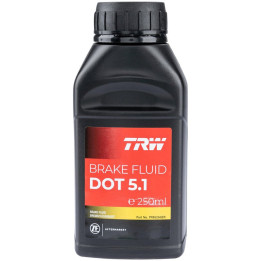 Brzdová kapalina TRW Brake Fluid DOT 5.1 (PFB525GER), 250 ml