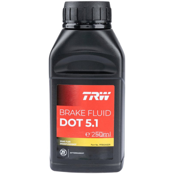 Brzdová kapalina TRW Brake Fluid DOT 5.1 (PFB525GER), 250 ml