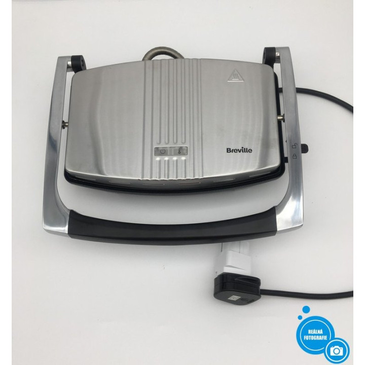 Sendvičovač a panini gril BREVILLE VST025 (W297NK), 1000W, nerez