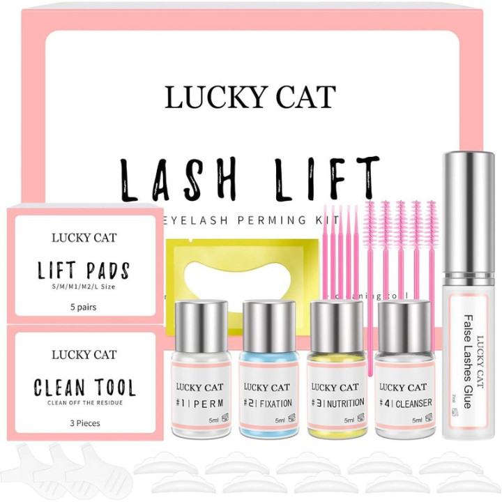 Sada na řasy LUCKY CAT Lash Lift