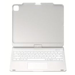 Pouzdro s klávesnicí F13AT-Pro (Air&M4) pro Ipad 12,9/13", stříbrná