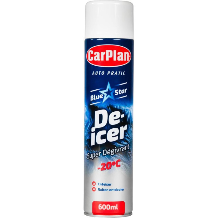 Rozmrazovač skel CARPLAN Blue Star De-icer, 600ml