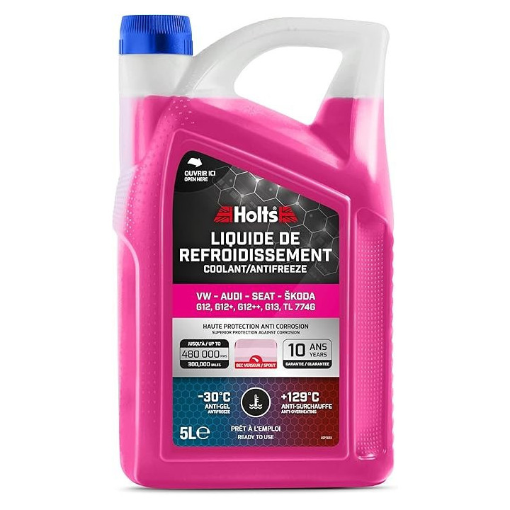 Chladicí kapalina/nemrznoucí směs HOLTS Liquide De Refroidissement HAFR0006B, 5 l