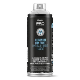 Barva ve spreji pro lakování a renovaci disků kol MTN Aliminum Rim Paint, 400 ml