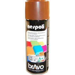 Akrylová barva ve spreji NESPOLI BravoRAL 8011, odstín hnědá, 400 ml