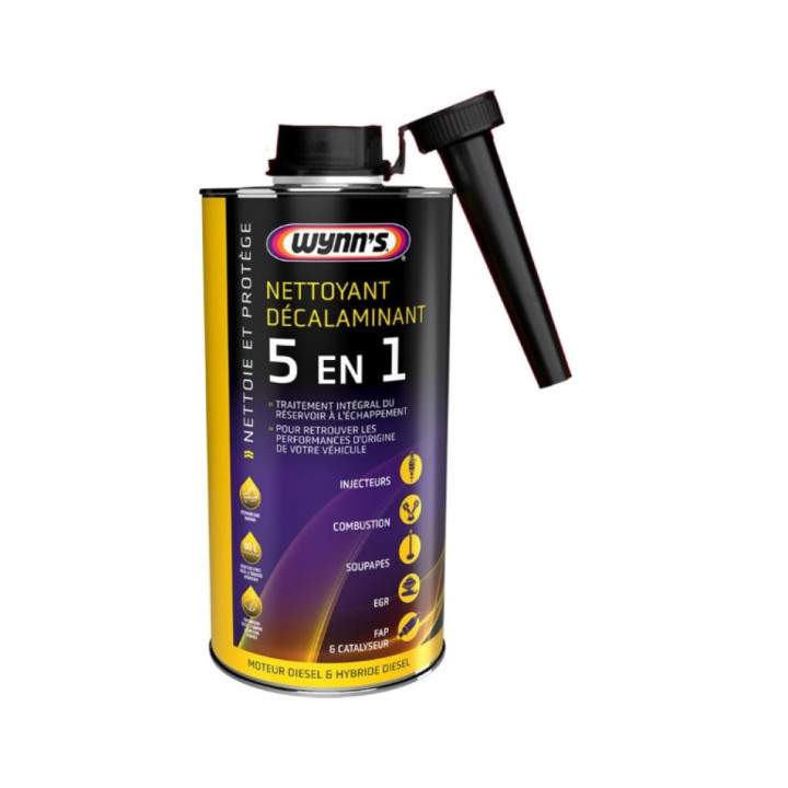 Aditiva do dieslových motorů 5v1 WYNN´S Nettoyant Décalaminant, 1L