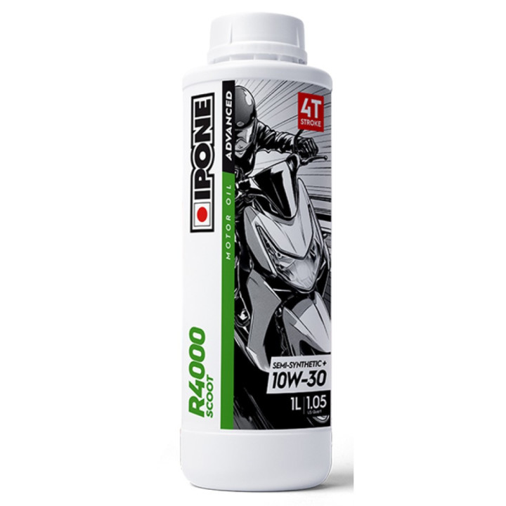 Motorový olej IPONE R4000 Scoot Sport 10W-30, 1 l
