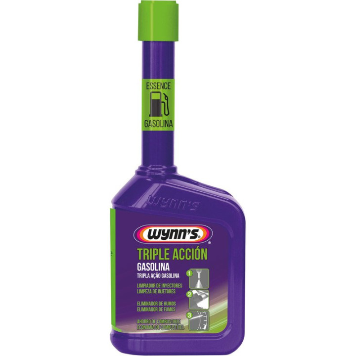 Aditiva pro čištění palivového systému WYNNS Triple Acción Gasolina, 325 ml