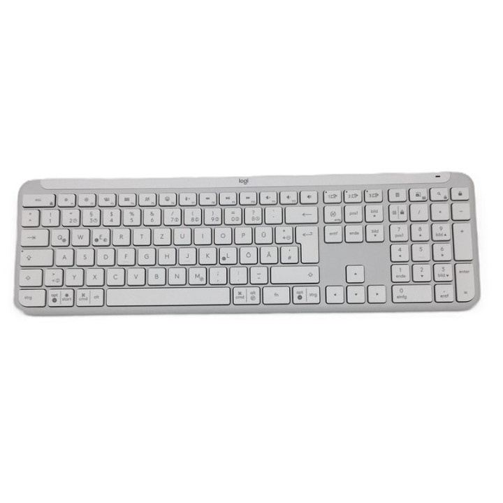 Bezdrátová klávesnice LOGITECH K950, bílá (rozložení německý jazyk)