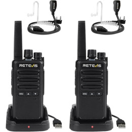 Vysílačky RETEVIS RT668B (PMR446), 16 kanálů, 2ks