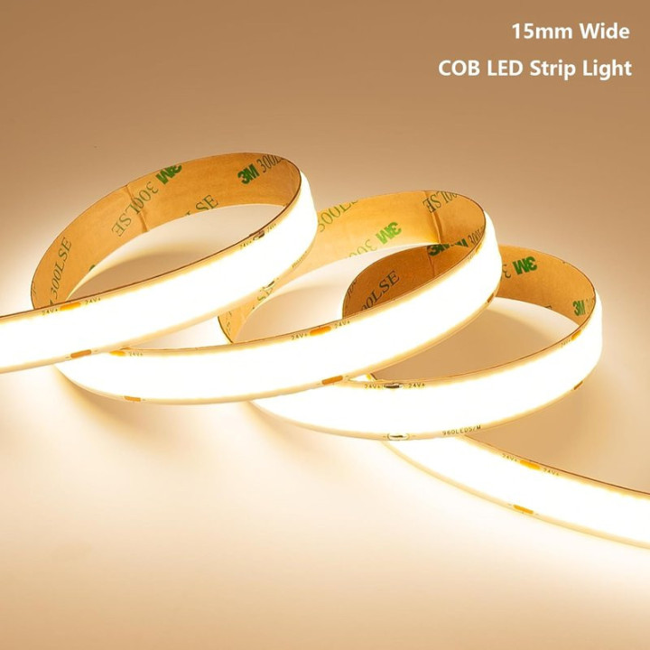 LED pásek BENLUN Strip Light 24V, 4000K, 960LED, Natural White, 2x5m
