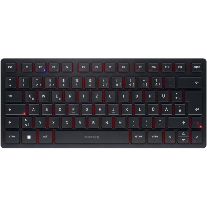 Bezdrátová klávesnice CHERRY KW 9200 Mini, QWERTZ (Německé rozložení)
