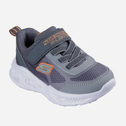 Svíticí tenisky pro děti SKECHERS S-Lights, vel EU 21, šedá