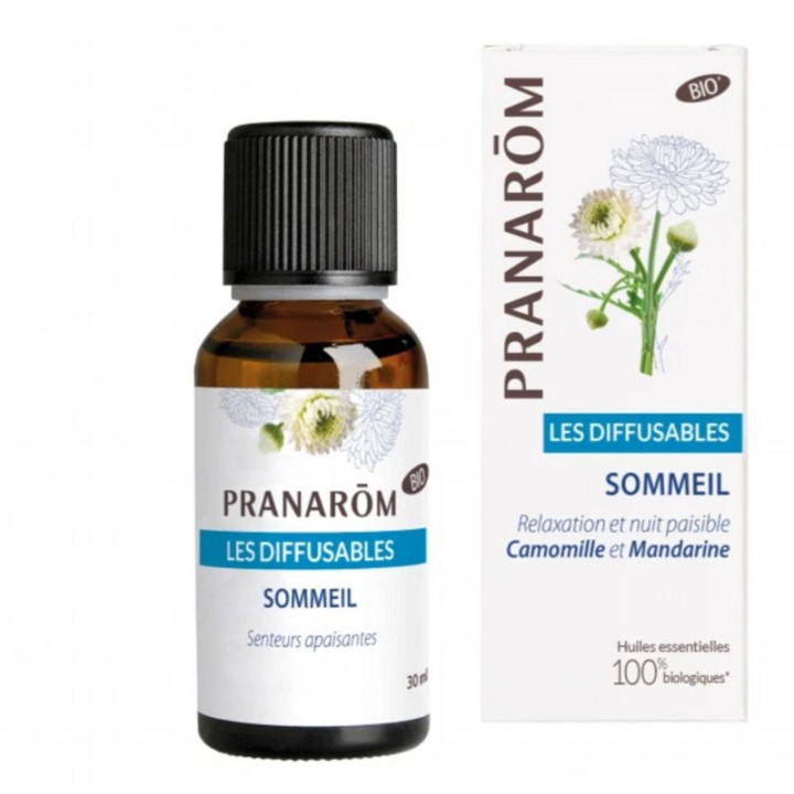Vonný olej pro podporu spánku PRANARÔM Les Diffusables, 30 ml