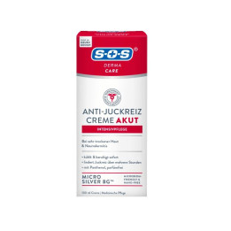 Tělový krém pro podrážděnou pokožku SOS Derma Care Anti-Juckreiz Creme Akut, 100 ml