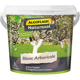 Přípravek na ochranu dřevin ALGOFLASH Naturasol Blanc Arboricole, 3 l