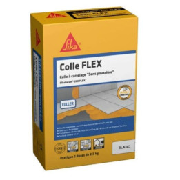 Lepidlo na obklady a dlažbu SIKA Colle Flex SikaCeram 200 Flex, 5 kg, bílá