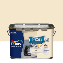 Fasádní barva DULUX Valentine Écran+Facades, 2,5 l, Mat Meuliere (písková)