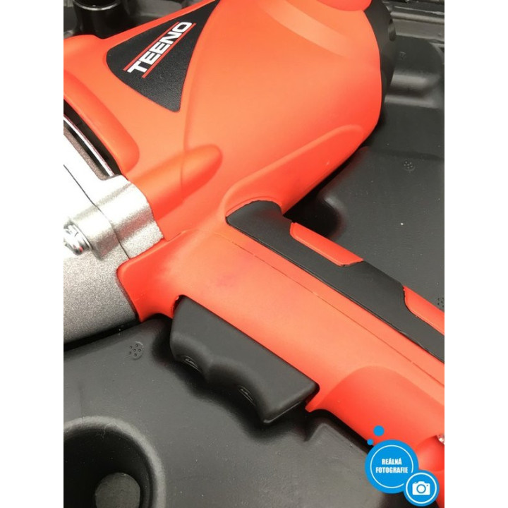 Elektro-pneumatický rázový utahovák TEENO VPIW1008, 1010W, červená
