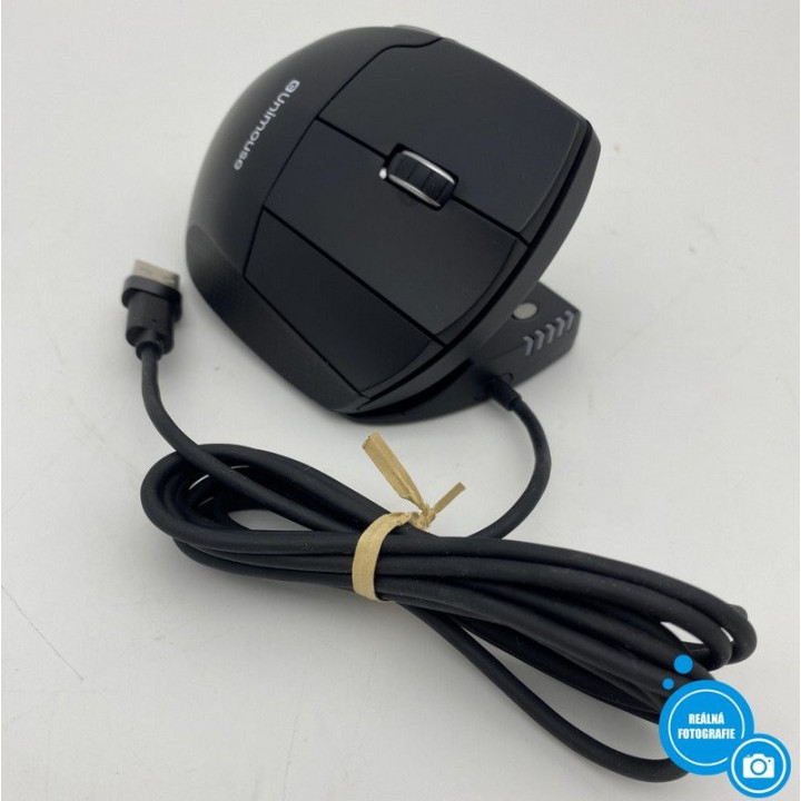 Počítačová myš CONTOUR Unimouse Wired (CDUMBK21001), pravá, černá
