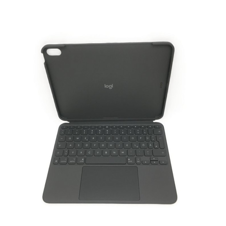 Ochranné pouzdro na iPad s klavesnicí LOGITECH Combo Touch YU0086, rozložení německý jazyk