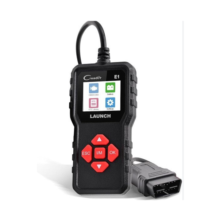 Autodiagnostika LAUNCH Creader E1, 12 V, černá