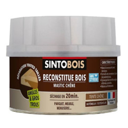 Tmel na dubové dřevo SINTOBOIS Reconstitue bois, odstín dub, 550 g