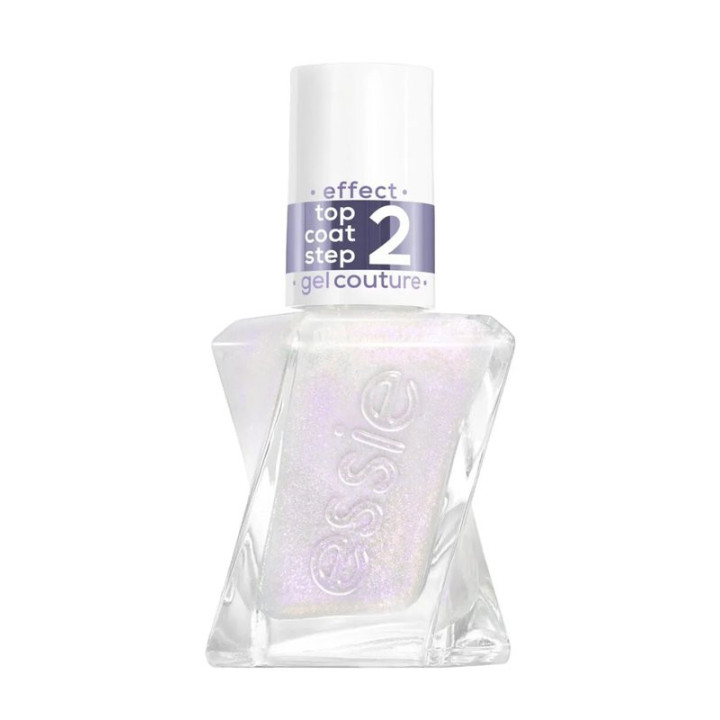 Lak na nehty ESSIE Gel Couture Top Coat, odstín Blushed Metal 563, 13,5 ml