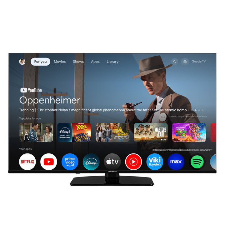 Orava LT-G50-A01 50" Ultra HD 4K Google TV Smart LED televizor s WiFi