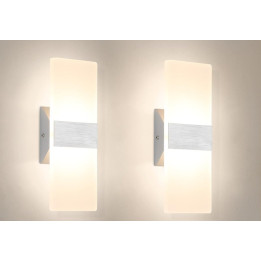 Nástěnné svítidlo KLIGHTEN 1350 CNKL135044102, 12 W, 4500 K, 2 ks (bez dálkového ovladače)