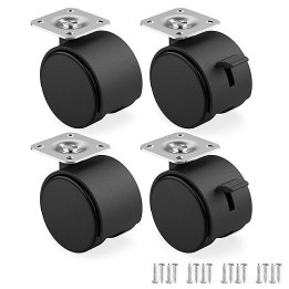 Sada nábytkových koleček RAVNHAMAN N1038, 40 mm, max. 25 kg, 4 ks