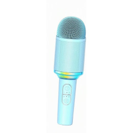 Bluetooth mikrofon Karaoke Microphone H9, 5 W, modrá