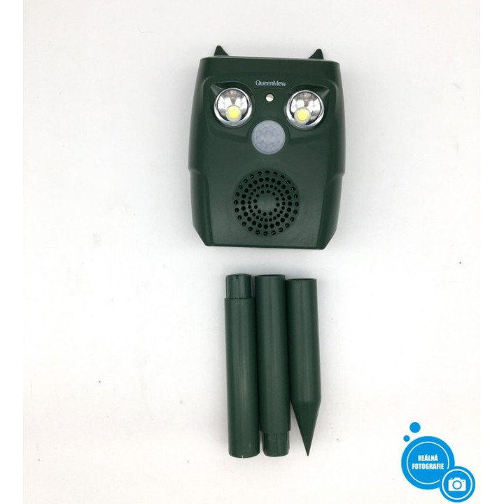 Ultrazvukový odpuzovač QUEENMEW , 600 mAh, 3,7 V, IP67, zelená
