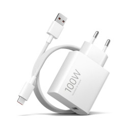 Adaptér XIAOMI MDY-19-ER, 100 W, bílá