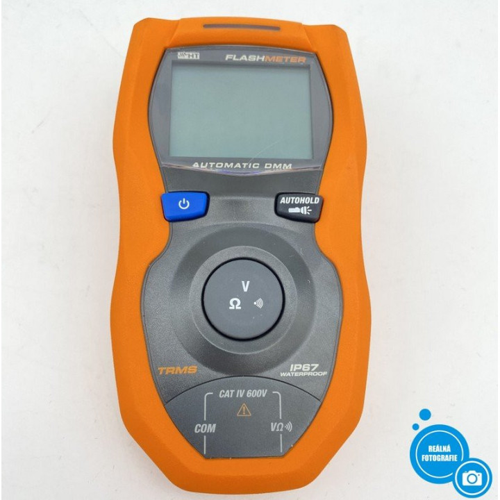 Multimetr HT INSTRUMENTS Flashmeter Automatic DMM, oranžová