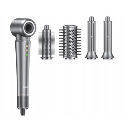 Kulmofén na vlasy BOPCAL Multistyler 5v1 ZCY892-B, 1200 W, šedá