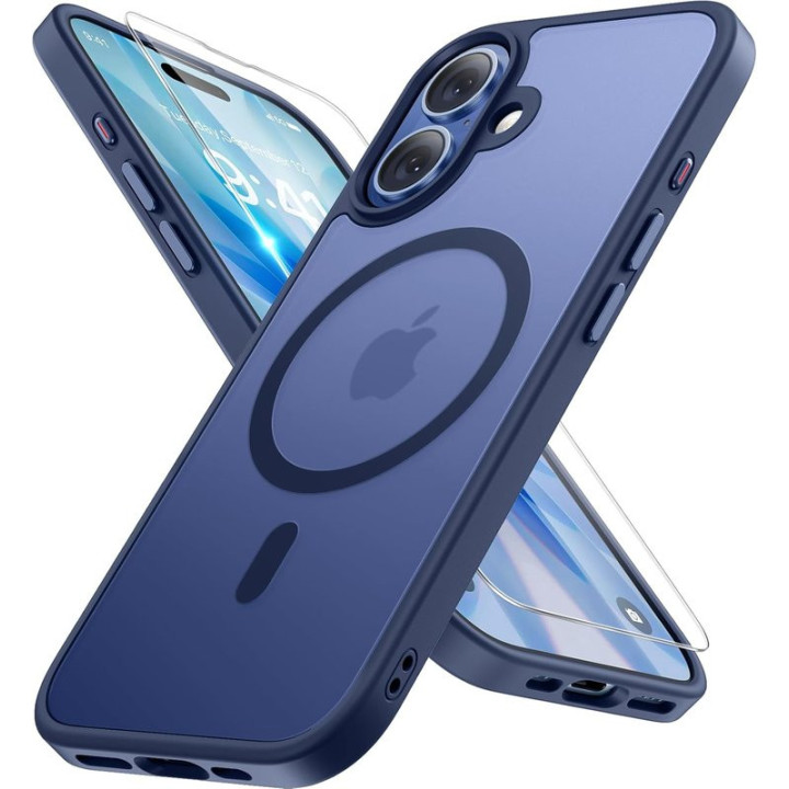 Ochranný kryt na iPhone 17 MIRACASE Magnetic (MagSafe) 901PCMIP/901AMIP, Dark Blue