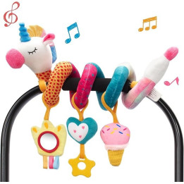 Hračka na kočárek HAHALAND Spiraly Activity Toy, 0+