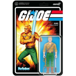 Sběratelská figurka REACTION Super7 GI Joe Duke Combat Gladiator, 14+, 9,5 cm