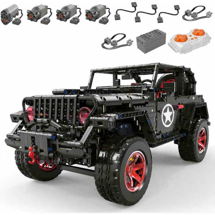 RC Off-Road SUV CITY BUGGY Jeep 4X4 KY30027, 48 x 22 x 20 cm, 8+, 2272 dílků
