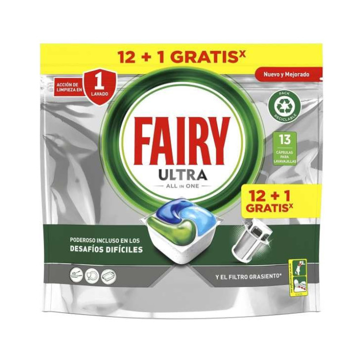 Tablety do myčky FAIRY Ultra All In One 12+1, 194 g