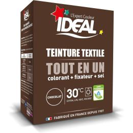 Barva na textil IDEAL Teinture Textile, odstín Chocolate, 350g