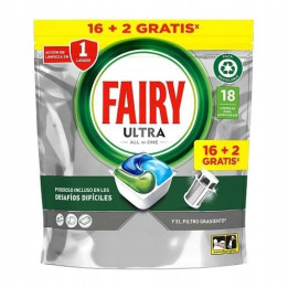 Kapsle do myčky FAIRY Ultra All In One 16+2 Gratis, 18 kapslí