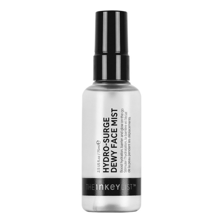 Hydratační pleťový sprej THE INKEY LIST Hydro-Surge Dewy Face Mist, 75 ml