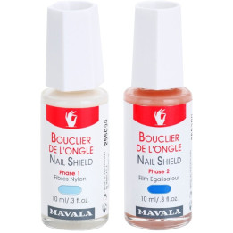 Sada na nehty MAVALA Nail Camouflage Bouclier De L´ongle, 2 x 10 ml