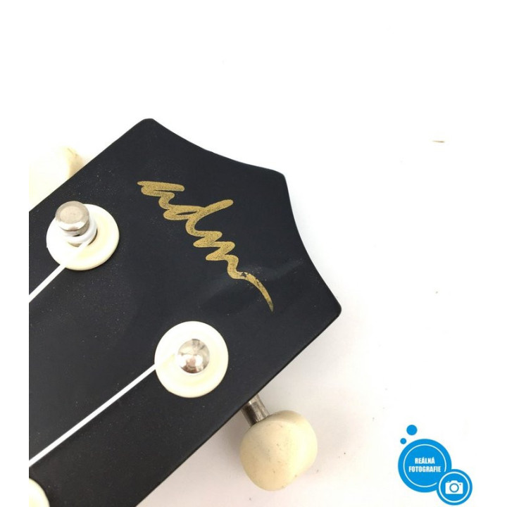21" Sopránové ukulele ADM AU01L-MBK, černá