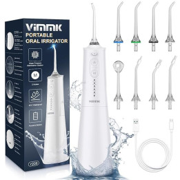 Ústní sprcha VIMMK Portable Oral Irrigator Y208, 300 ml, bílá