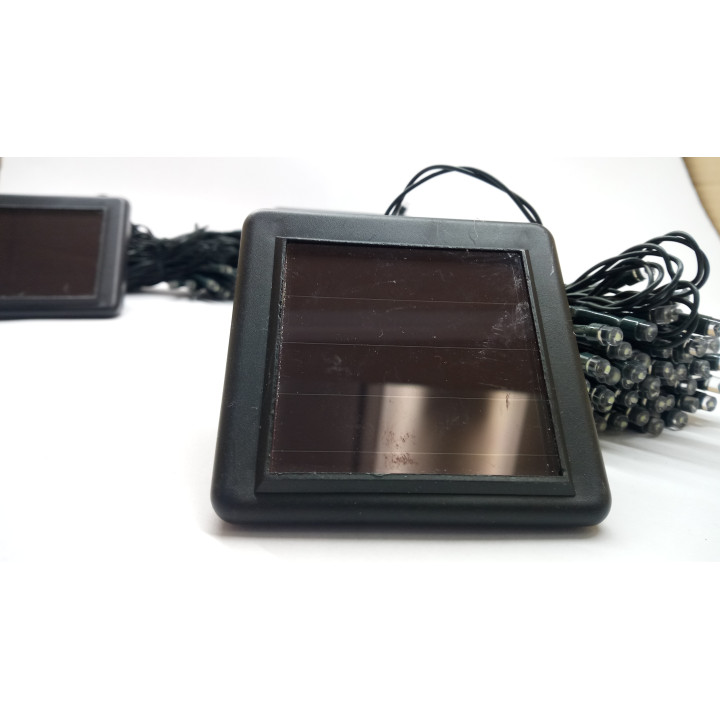 Svítilna se solárními led diodami 100 LED - 3 kusy