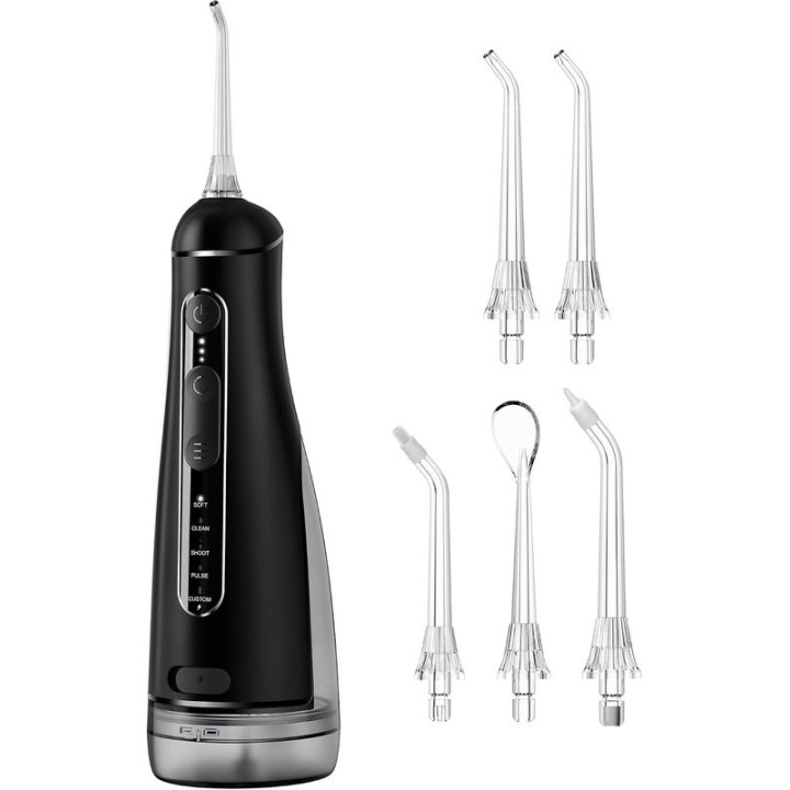 Ústní sprcha Smart Oral Irrigator F5048, černá